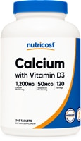 Nutricost Calcium with Vitamin D3