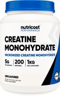 Nutricost Creatine Monohydrate Powder Unflavored