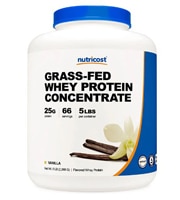 Nutricost Grass-Fed Whey Protein Concentrate Vanilla