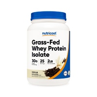 Nutricost Grass-Fed Whey Protein Isolate Vanilla