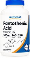 Nutricost Pantothenic Acid - Vitamin B5