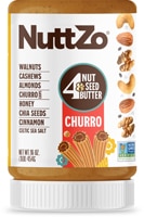 NuttZo Non-GMO 4 Nut & Seed Butter Churro