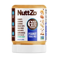 NuttZo Peanut- 6 Nut & Seed Butter + Peanuts