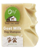 O My! Dog Shampoo Bar Goat Milk 5 Essentials Oils
