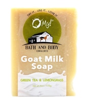 O My! Goat Milk Bar Soap Green Tea & Lemongrass