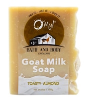 O My! Goat Milk Bar Soap Toasty Almond