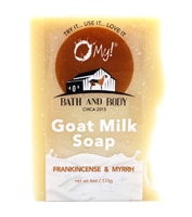 O My! Goat Milk Essential Oil Bar Soap Frankincense & Myrrh