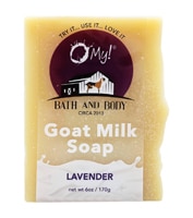 O My! Goat Milk Essential Oil Bar Soap Lavender