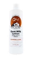 O My! Goat Milk Lotion Frankincense & Myrrh