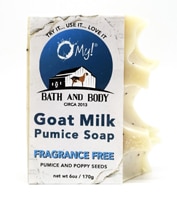 O My! Goat Milk Pumice Bar Soap Fragrance Free