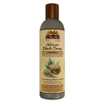 OKAY Pure Naturals African Black Liquid Soap - Original