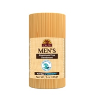 OKAY Pure Naturals Men's Deodorant Clear Stick - Wood Scent