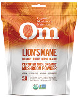 OM Organic Mushroom Nutrition Supplement Powder - Lions Mane