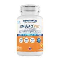 OceanBlue Professional Omega 3 - 2100 with Turmeric