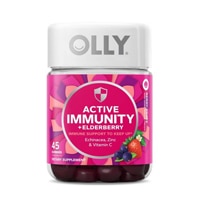 Olly Active Immunity + Elderberry Support Gummies Berry Brave