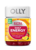 Olly Extra Strength Daily Energy Gummies Berry Yuzu