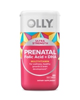 Olly Ultra Strength Prenatal Folic Acid + DHA Multivitamin