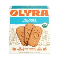 Olyra Organic Breakfast Biscuits Fig Anise