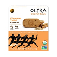 Olyra Organic Breakfast Biscuits Olympic Runners Cinnamon Tahini