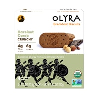 Olyra Organic Breakfast Biscuits Spartan Warriors Hazelnut Carob