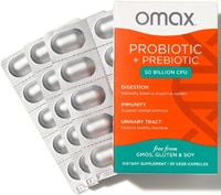 Omax Health Triple Action Probiotic + Prebiotic