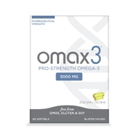 Omax Health Ultra Pure Pro-Strength Omega-3 - NSF Certified for Sport