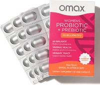 Omax Health Women's Probiotic + Prebiotic