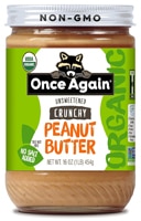 Once Again Organic Peanut Butter Salt Free Crunchy