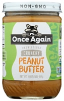 Once Again Unsweetened Peanut Butter Crunchy