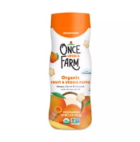 Once Upon a Farm Organic Puffs Mango Carrot & Coconut