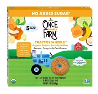 Once Upon a Farm Organic Soft-Baked Bars Banana Pumpkin & Cauliflower