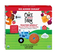 Once Upon a Farm Organic Soft-Baked Bars Strawberry Pumpkin & Beet