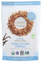 One Degree Organic Foods Gluten Free Sprouted Granola Vanilla Chia