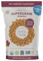 One Degree Organic Foods Organic Sprouted SuperGrain Granola
