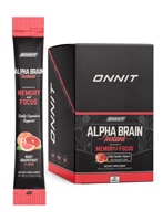 Onnit Alpha Brain Instant Drink Mix Powder Ruby Grapefruit