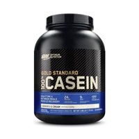 Optimum Nutrition Gold Standard 100% Casein Nighttime & Between Meals Muscle Recovery Cookies & Cream