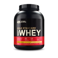 Optimum Nutrition Gold Standard 100% Whey Protein Powder For Muscle Support and Recovery Banana Cream