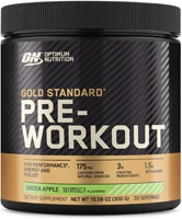 Optimum Nutrition Gold Standard Pre-Workout For Performance and Energy Green Apple