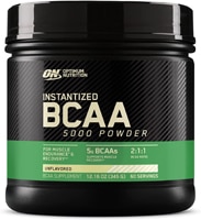 Optimum Nutrition Instantized BCAA 5000 Powder For Muscle Endurance and Recovery Unflavored