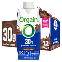 Orgain 30g High Protein Shake Chocolate Fudge