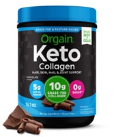 Orgain Keto Collagen Protein Powder 10g Grass-Fed Collagen 5g MCT Oil Chocolate