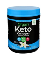 Orgain Keto Collagen Protein Powder 10g Grass-Fed Collagen-5g MCT Oil Vanilla