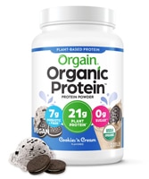 Orgain Organic Vegan 21g Protein Powder - Plant Based Cookies 'n Cream