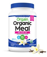 Orgain Organic Vegan Meal Replacement Powder 20g Plant Based Protein Vanilla