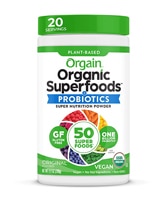 Orgain Vegan Organic Greens & 50 Superfoods Powder - 1B Probiotics Original