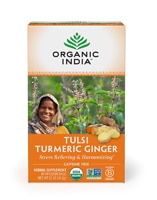 Organic India Tulsi Turmeric Ginger Herbal Tea