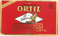 Ortiz Ventresca White Tuna Belly in Oil