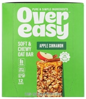 Over Easy Oat Bar Soft & Chewy Soy Free Gluten Free Apple Cinnamon