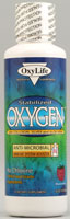 Oxylife Oxygen with Colloidal Silver and Aloe Vera Mountain Berry