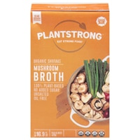PLANTSTRONG Organic Broth Shiitake Mushroom